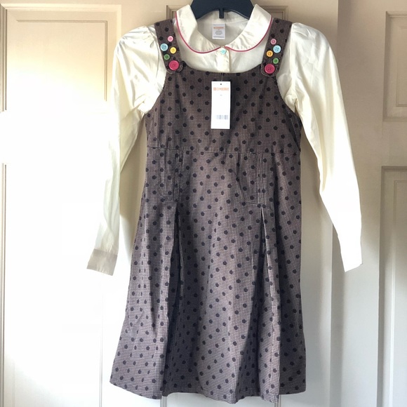 NWT Gymboree romper with coordinating blouse - Picture 1 of 3